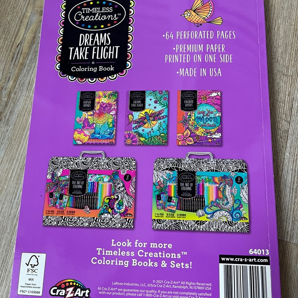 Colorful Coloring Books Set - Picture 5 of 9